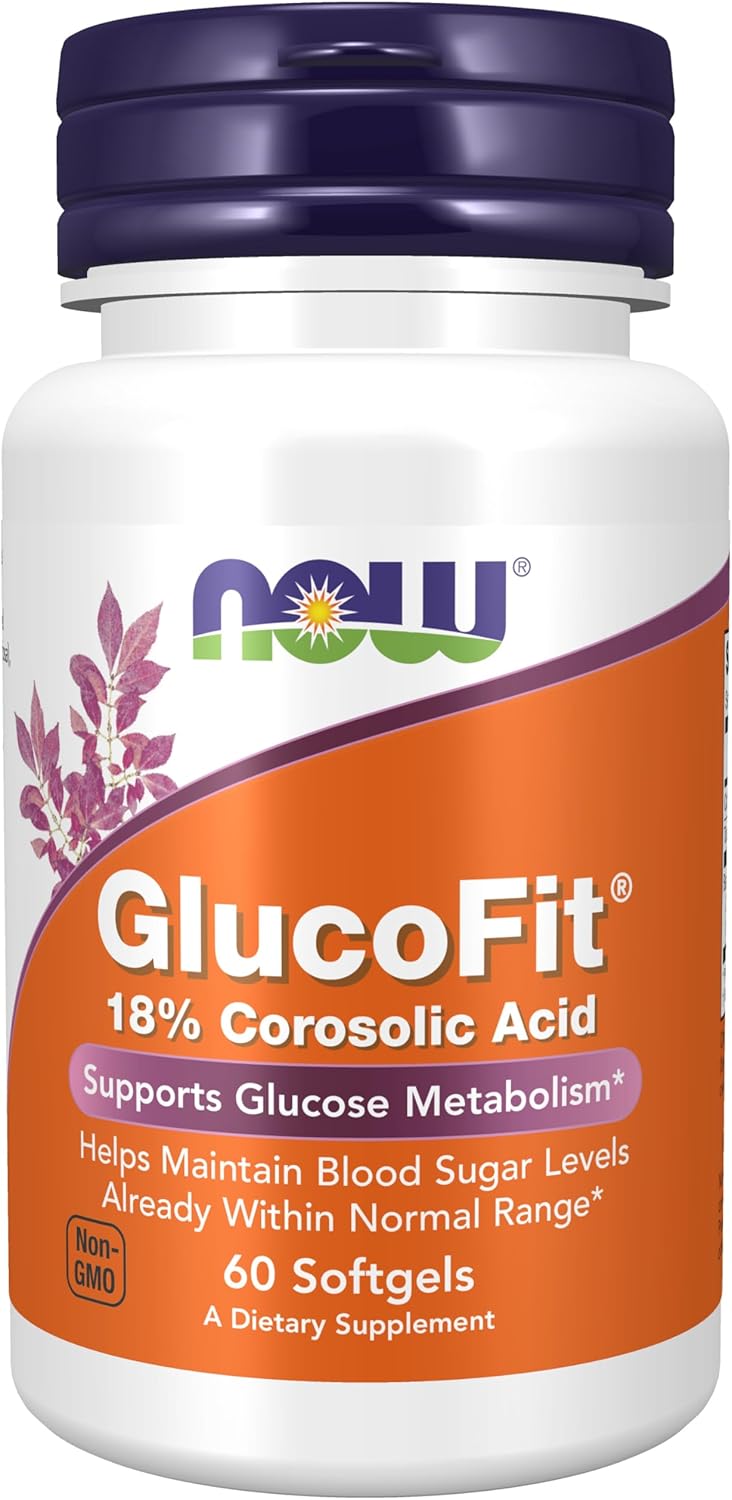 NOW GlucoFit - 60 Softgels
